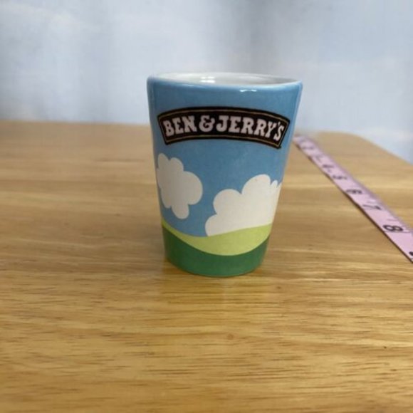 Ben & Jerry's Ice Cream Ceramic Shot Glass Vermont 2005 - Picture 1 of 8